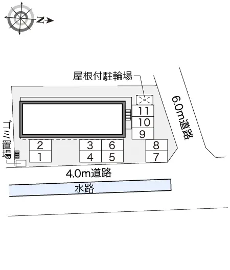いわき市平下平窪３丁目 月極駐車場